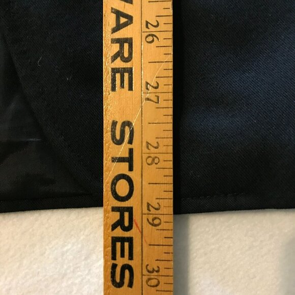 Unknown Brand Youth 3-Button Blazer Fully Lined Sz 20 Regular in Black - Picture 15 of 15